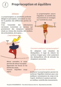 proprioception et équilibre 1